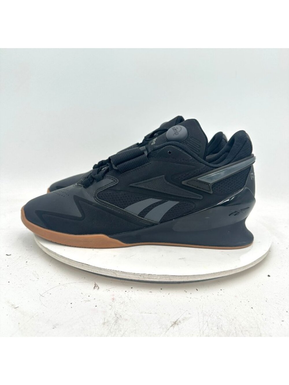 Reebok Legacy Lifter Men Size 9 100033516 Black Grey Gum Weighlifting Shoes